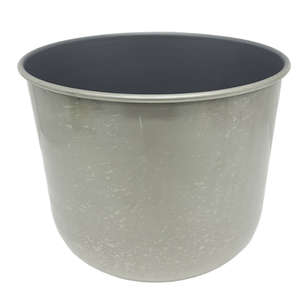 Pot de fleurs rond en fer de luxe de qualité supérieure, motif végétal, émail, grande taille, pour décoration intérieure et extérieure - Product Image 3