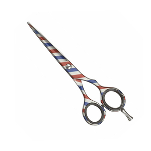 Tijeras de peluquería de acero inoxidable de grado quirúrgico, mango largo, cuchillas Supercut afiladas, tijeras para cortar el cabello para belleza - Product Image 2