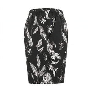 Short de plage à imprimé tropical pour homme – Short de bain d'été à séchage rapide avec taille élastique et cordon de serrage – Short de bain décontracté pour les vacances - Product Image 2