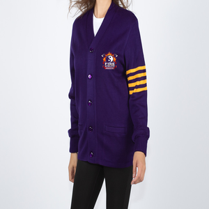 2025 Comfortable Manufacturer PURPLE/GOLD SWEATER Sorority Greek Apparels University & College Sorority Fraternity - Product Image 2