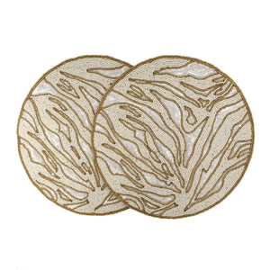 Ganges Glass Beaded Placemats by glowin fashion - Product Image 3
