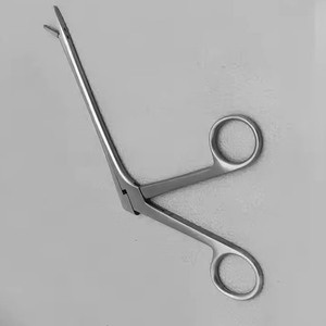 Pinzas de 120 mm y 4.2 mm para hueso etmóideo, de mordida descendente, manuales, de acero inoxidable alemán, tipo Rongeur, juego de instrumentos para cirugía ORL - Product Image 4