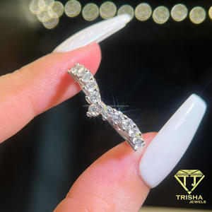 Luxury Round Cut Moissanite Engagement <b>Ring</b> VVS Bridal <b>Ring</b> <b>925</b> Sterling <b>Silver</b> Elegant Wedding Jewelry For Women - Product Image 3