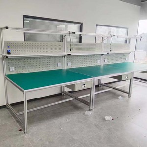 โต๊ะทำงานในห้องปลอดฝุ่นแบบมัลติฟังก์ชั่น ป้องกันไฟฟ้าสถิตย์ ประสิทธิภาพสูง ผลิตจากเหล็กกล้าคาร์บอนสูง/สแตนเลส อลูมิเนียม สำหรับงานซ่อมบำรุง - Product Image 2