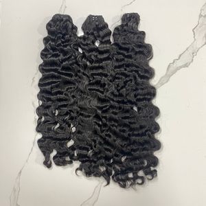 Paquets de cheveux humains vierges bruts non transformés 30 pouces Extensions de tissage de cheveux d'origine vietnamienne de Style bouclé birman - Product Image 4