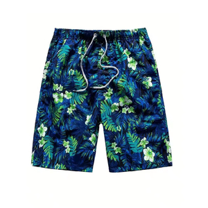 Pantalones Cortos de Verano para Hombre de Alta Calidad, de Secado Rápido, Tejido de Lona, para Pesca, Cintura Alta Elástica, Estilo Casual, Transpirables, hasta la Rodilla - Product Image 1