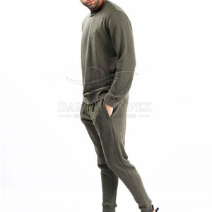 Sudadera de Invierno para Hombre, de Alta Calidad, Estilo Urbano, Color Sólido, Corte Regular, 100% Algodón, Ecológica, Transpirable y Ligera - Product Image 2