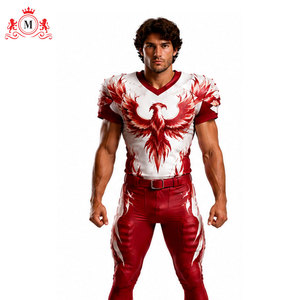 Uniforme de football américain pour homme adulte, durable et respirant, pour les entraînements et les matchs, 100% polyester - Product Image 5