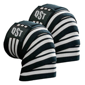 Bandes de compression pour genoux en néoprène, soutien élastique pour la musculation, entraînement en salle de sport, haltérophilie, powerlifting - Product Image 1