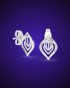 Mystique's 10K Moissanite/ CVD Lab Grown / Cubic Zirconia Diamond 14K/18K/22K/925 Pendientes de plata - Product Image 6