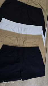 กางเกงขายาวทรงตรงสไตล์ฮิปฮอปสำหรับผู้ชาย ผ้าสแปนเด็กซ์/โพลีเอสเตอร์ เอวยางยืด น้ำหนักเบา สีพื้น ด้านหน้าเรียบ - Product Image 4