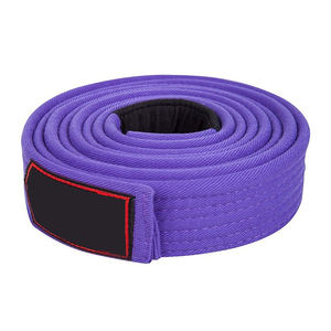 Ceinture de Jiu-Jitsu en tissu de coton de haute qualité, nouveau design, prix abordable, couleur personnalisée, ceintures d'arts martiaux - Product Image 6