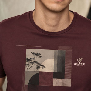 Vente directe d'usine, couleur personnalisée, meilleure qualité, impression sur écran, vente en gros, t-shirt en tricot surdimensionné, moderne, d'été, pour hommes - Product Image 3