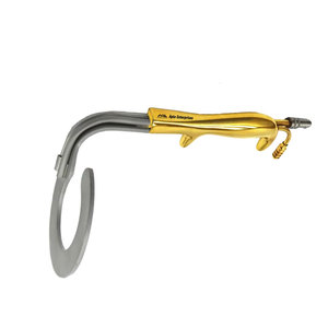 Breast Retractor High-Quality Surgical <b>Instrument</b> for Breast Procedures Fiber <b>Optic</b> Illumination and Irrigation Tube Ring - Product Image 6