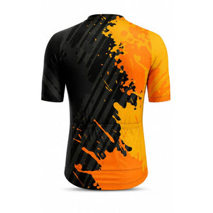 Ropa Deportiva Personalizada al por Mayor, Jersey de Ciclismo sin Costuras de Manga Corta para Equipos Deportivos al Aire Libre - Product Image 3
