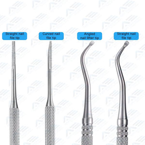 Kit d'outils de manucure et pédicure, lime à ongles double face avec étiquette personnalisée, lime à ongles de qualité supérieure, outils de beauté - Product Image 2
