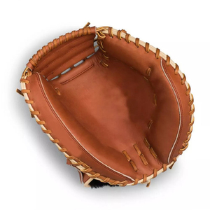 Guantes de béisbol ajustables con acolchado protector para hombres, guantes ligeros para atrapar pelotas de béisbol - Product Image 4