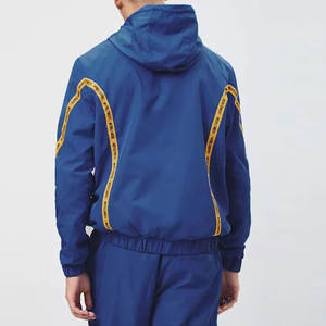 Nouvelle conception 2025 – Ensemble coupe-vent homme à manches longues de couleur unie, fabriqué en usine, prix abordable - Product Image 6