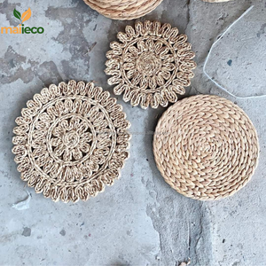 Mantel Individual tejido de jacinto de agua bohemio para la cena Precio competitivo Mantel Individual de jacinto de agua de Vietnam - Product Image 2