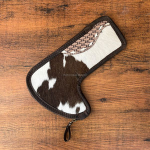New Cowhide Leather <b>Bolt</b> Holder Carrier Pouch Case Wallet Cover Hunting Accessories <b>Bolt</b> Holster Leather Tactical <b>Bolt</b> Carrier - Product Image 3