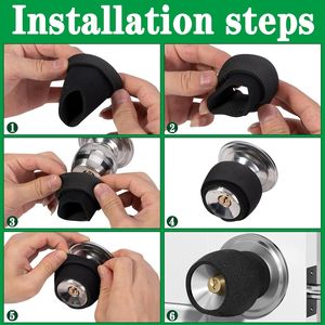 Set di 4 Copri Maniglie Anti-Scottatura, Protezioni Rotonde per Maniglie di Porte e Finestre per Estate e Inverno - Product Image 3