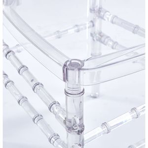 Set di 4 Sedie da Pranzo per Matrimonio con Seduta in Plastica per il Tuo Giorno Speciale - Product Image 4