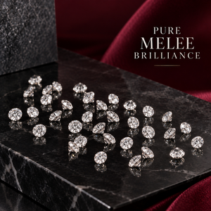 Diamants ronds brillants taillés avec précision 0,040-0,075 ct |   Pierres de fabrication de bijoux fins FG Color VS Clarity 2.1-2.6mm pour l'artisanat - Product Image 2