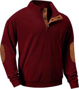 Sweat-shirt d'hiver pour homme, coupe ample, respirant, coupe-vent, 100% polyester, impression numérique personnalisée avec logo, vente chaude - Product Image 2