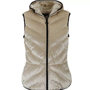 ที่กำหนดเองทำ100% โพลีเอสเตอร์ขี่ป้องกันฤดูหนาวม้าแจ็คเก็ตฤดูหนาว Gilet สำหรับผู้หญิง - Product Image 4