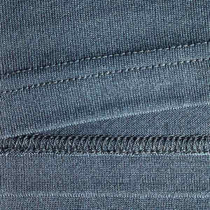 Chemises décontractées à col boutonné en tricot uni à manches longues, coupe ample, confortables et respirantes, 100 % fibre de bambou, avec logo personnalisé sur le devant - Product Image 5