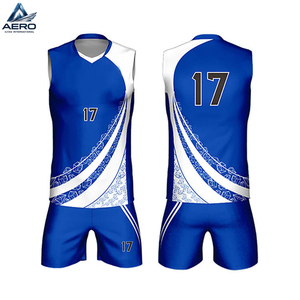 Uniformes de Voleibol de Último Diseño para Hombre, Logotipo y Color Personalizados, Uniformes de Voleibol de Sublimación de Alta Calidad, Precio Económico OEM - Product Image 1