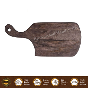 Premium Quality Home and Restaurant <b>Kitchen</b> Food Preparation Use Handmade Mango Wood Chopping and Cutting Board at Best Price - Product Image 4