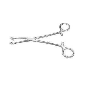 Pinzas de Willet Martel con mecanismo de bloqueo de trinquete, 190 mm de largo, instrumentos de acero inoxidable para reparación de lacera en el cuero cabelludo - Product Image 3