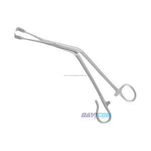 Forceps Tonsilaires Tivnen 3x3 Dents Angulées 20cm Instrument Chirurgical ORL en Acier Inoxydable pour Maintien et Préhension des Ganglions Tonsilaires - Product Image 5