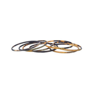 Most and Hot Sell Buffalo Horn <b>Bracelet</b> Used to create versatile and natural looking statement pieces and <b>stacked</b> bangles. - Product Image 1