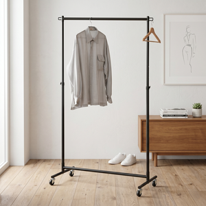 Quality <b>Shelf</b> Wholesale Taiwan Manufacturer Home <b>Storage</b> Household DIY Metal Foldable Single Clothes Stand Organizer - Product Image 1