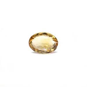 Natural Citrine Loose Gemstone 4 Carat Pear Shape for Fine Jewelry - Product Image 1