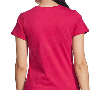 Camisetas de Mujer OEM con Logotipo Personalizado, Camisetas de Algodón para Mujer, Ropa Casual, Proveedor Mayorista - Product Image 3