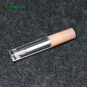Custom 2ml <b>PET</b> Eco-Friendly Lip Gloss Empty Tube Small-Capacity Liquid Contour Bottle Screen Printing Soft <b>Brush</b> Head Wholesale - Product Image 4