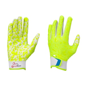 High Performance Custom <b>Football</b> Gloves – Personalized Silicone Grip Receiving Gloves for Training & Match - Product Image 4