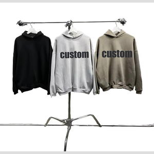 Men Hoodies Oversized Heavyweight 420G Cotton High Quality Streetwear Printing Breathable ODM Basic Version 1.1 In Stock Vendor - Product Image 1