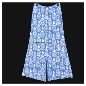 Custom Block Print European Style Women's Bohemian <b>Yoga</b> Harem Pants Breathable Summer Leggings For Wholesale Supply #1 Popular - Product Image 3
