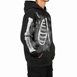 Sudadera con Capucha Personalizada para Hombre, Corte Regular, Felpa Premium Gruesa, Ecológica, para Invierno, Estilo Urbano, OEM - Product Image 4