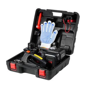 Martinetto Elettrico per Auto da 5 Tonnellate/11000 Libbre con Gonfiatore Integrato 12V, Sollevatore a Forbice in Acciaio per Cambio Pneumatici, 100% ad Aria Compressa - Product Image 5