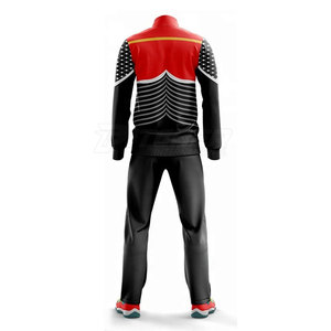 Professional <b>Athletic</b> Sublimation Tracksuit Set For Men Durable Sportswear With Style - Product Image 5
