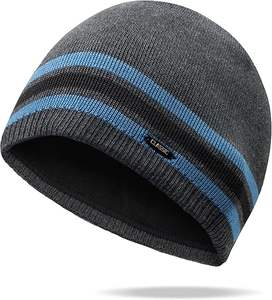 <b>Men</b> Winter Warm Knitted Beanie Hat | Plain Skull <b>Cap</b> with Cuff | Custom Available - Product Image 3