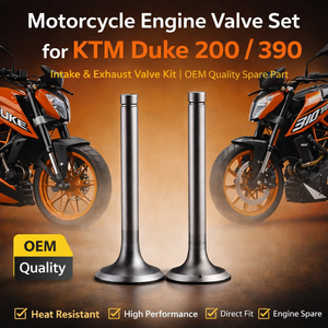 Juego de Válvulas de Motor para Motocicleta KTM Duke 200 / 390 |   Kit de Válvulas de Admisión y Escape |   Repuesto de Calidad OEM - Product Image 2