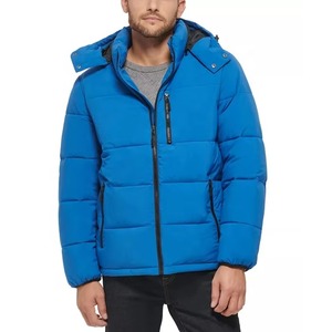 Down Coat Men's Bright Face Trend Hooded Short Thick <b>Winter</b> Bomber Shiny Puffer Men's <b>Jacket</b> - Product Image 1