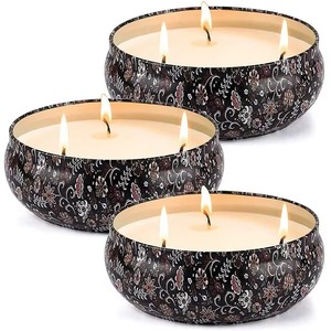 Luxury Gold Metal Candle <b>Jar</b> for Wax Candle New Design Low Price Wholesale Rate Indian Manufacturer - Product Image 3
