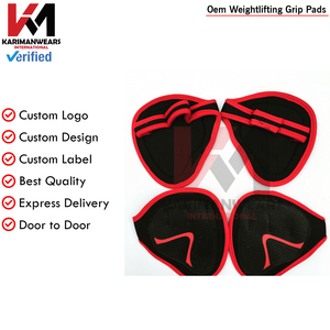Custom Team Grip Pad Men Women Gym Weightlifting Deadlift OEM Supplier - Product Image 4